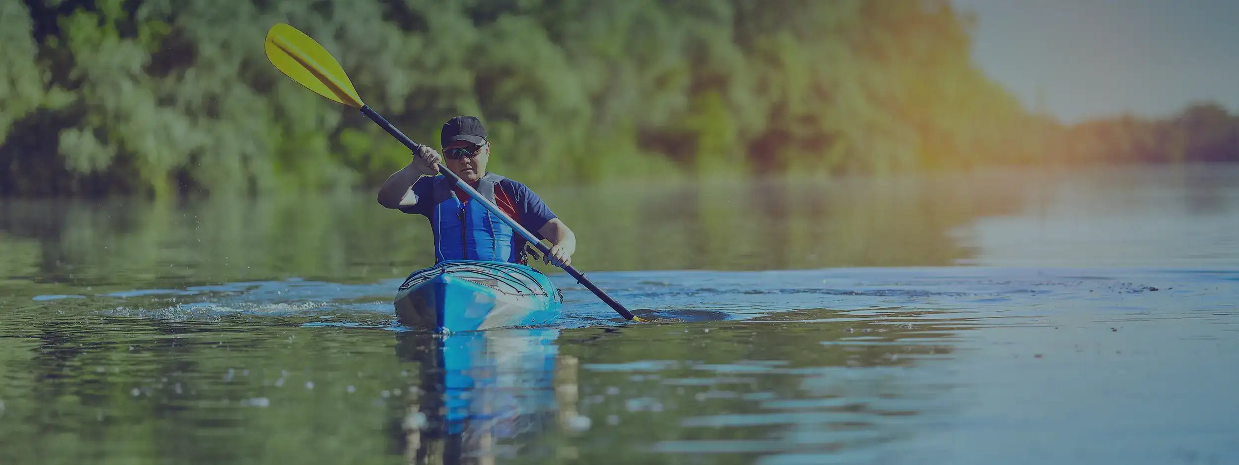 Ballade en kayak