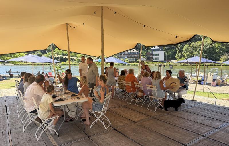 Promenade en Rail-bike, repas-détente sur l'île d'Yvoir et visite de la citadelle de Dinant
