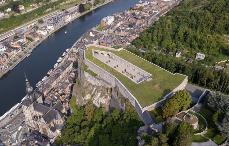 Promenade en Rail-bike, repas-détente sur l'île d'Yvoir et visite de la citadelle de Dinant