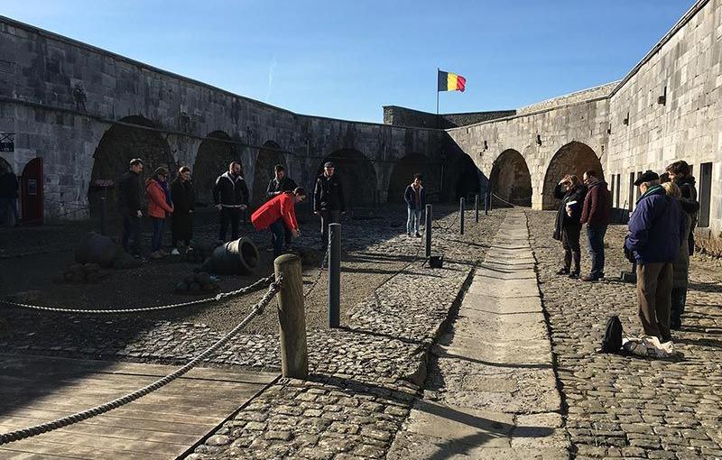Visite de la citadelle de Dinant, repas-détente sur l'île d'Yvoir et visite de la brasserie du Bocq